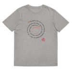 "Quand je vois vivre entre eux les hommes…" Tee-shirt éco-friendly – Image 3