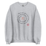 "Boire sans soif et faire l’amour en tout temps…" Sweatshirt – Image 2