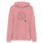 "Boire sans soif et faire l’amour en tout temps…" Sweat à capuche éco-friendly