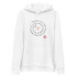 "Boire sans soif et faire l’amour en tout temps…" Sweat à capuche éco-friendly – Image 2